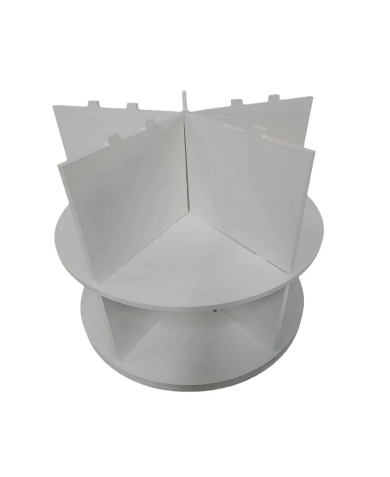 Streamdale Furniture 7 Tier Rotating Shoe Rack Tower, Spinning Shoe Display