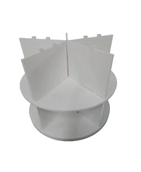 Streamdale Furniture 7 Tier Rotating Shoe Rack Tower, Spinning Shoe Display