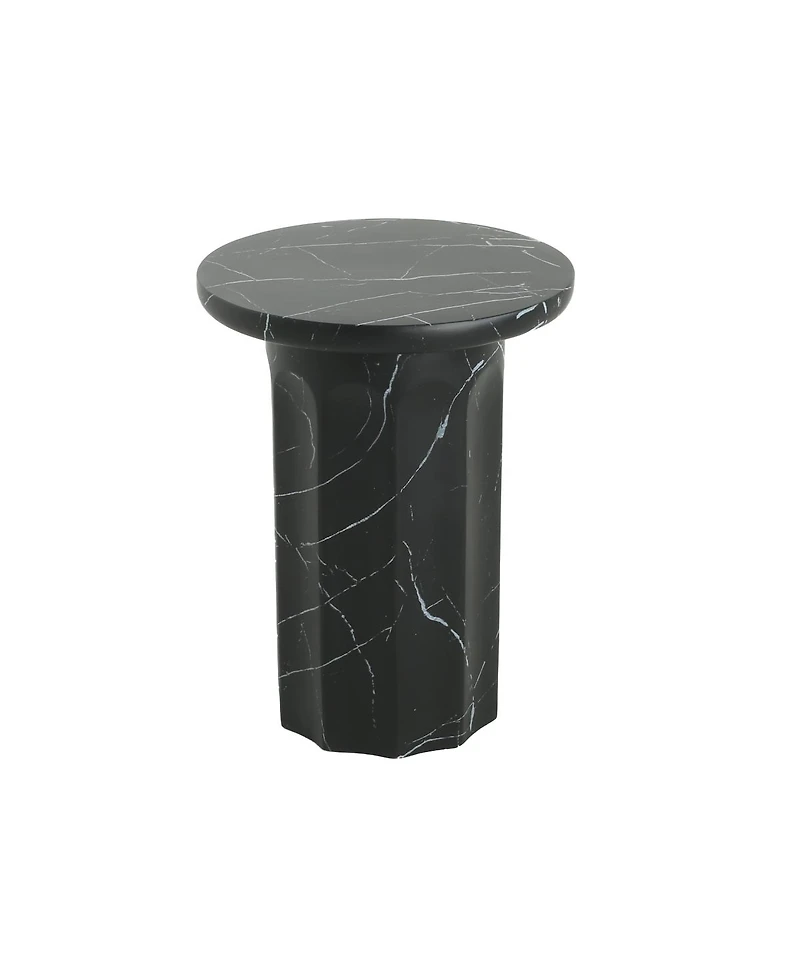 Streamdale Furniture Streamdale Marble Effect Side Table