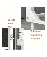 Yigii 3 Tier Metal Adjustable Over the Toilet Storage Rack – Bathroom Organizer