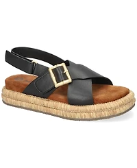 Bella Vita Women's Jaylyn Round Toe Slingback Sandals
