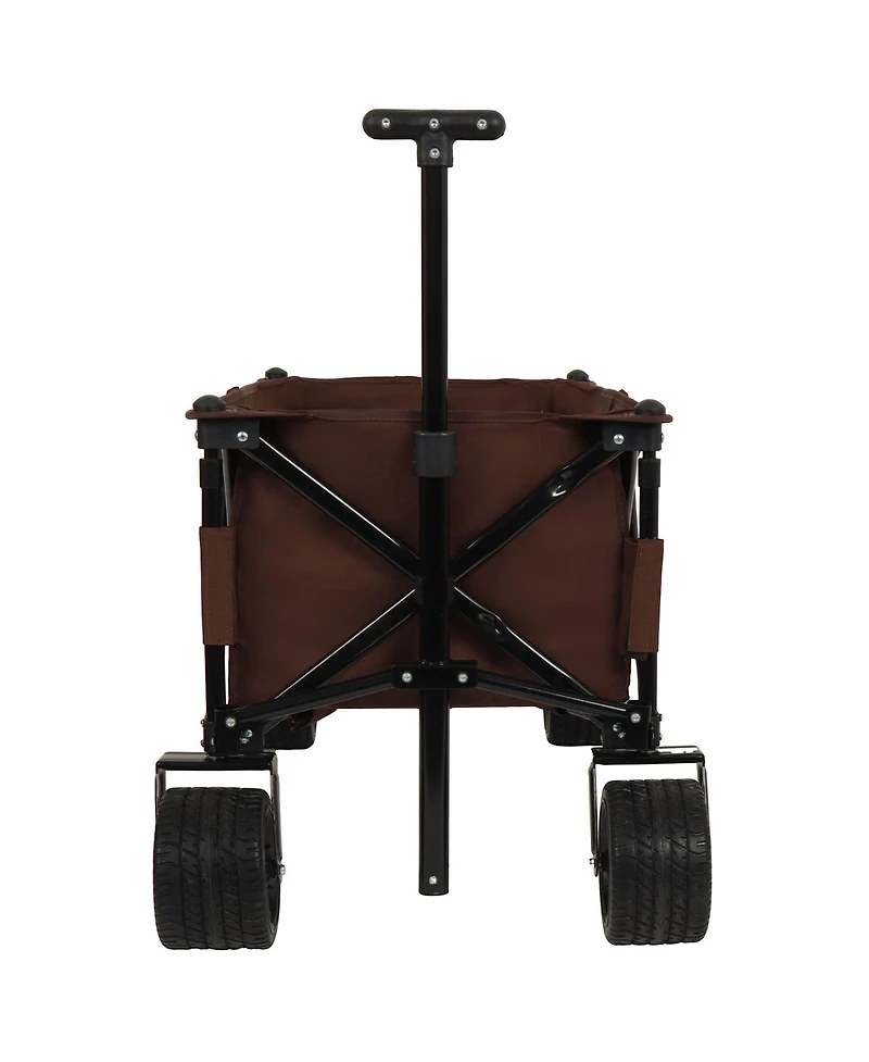 Streamdale Furniture Heavy-Duty Collapsible Wagon for Shopping, Beach, Camping & More