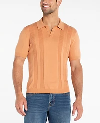 Liverpool Los Angeles Men's Short-Sleeve Knit Polo Sweater