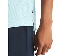 Nautica Men's Short-Sleeve Geo Print Golf Polo Shirt