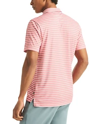 Nautica Men's Short-Sleeve Stripe Print Golf Polo Shirt