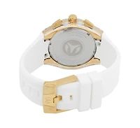 Technomarine Men's Tm-121154 Cruise Quartz Chronograph Silver Dial Watch