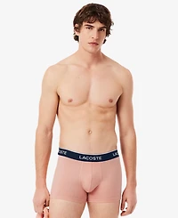 Lacoste Men's Regular-Fit Trunks, 3-Pack