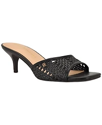 Tommy Hilfiger Women's Claihre Woven Kitten Heel Sandals