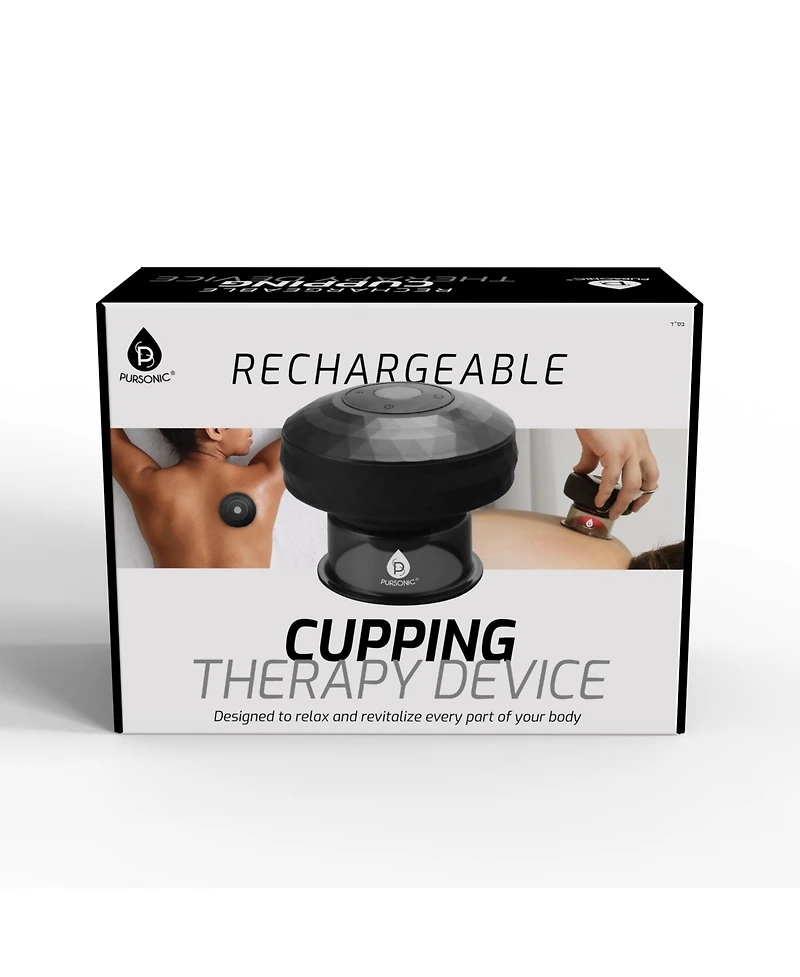 Pursonic Rechargeable Cupping Therapy Device