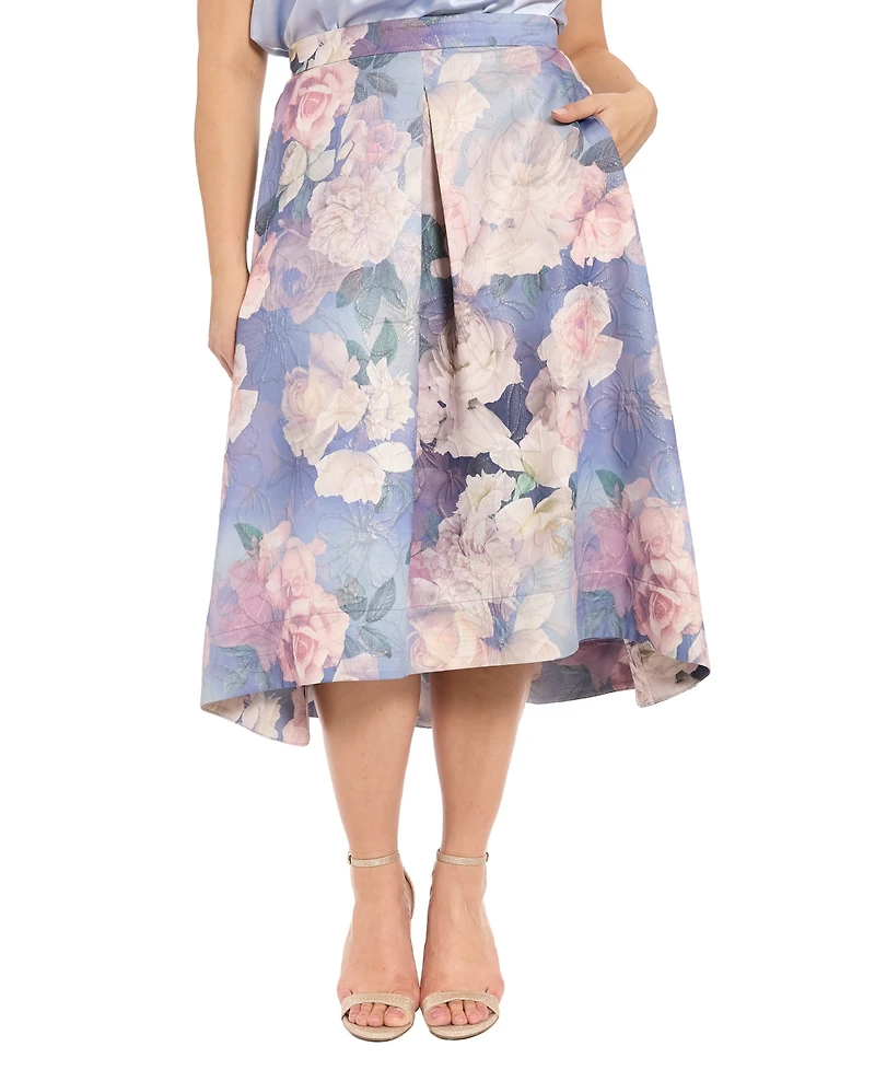Muse Plus Pleated Organza Skirt