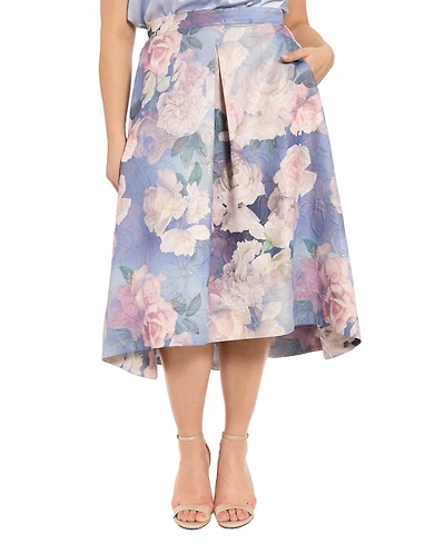Muse Plus Pleated Organza Skirt