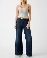 Guess Women's Sleeveless Scoop Neck Tank Top Sweater