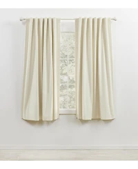 Lauren Ralph Waller Blackout Solid Back Tab Rod Pocket Curtain Panel
