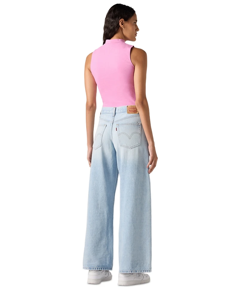 Levi's Plus Mid-Rise Wide-Leg Baggy Jeans