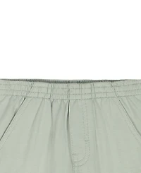 Calvin Klein Boys' 2T-7 Relaxed Multi-Stripe T-Shirt and Cargo Shorts, 2-Piece Set