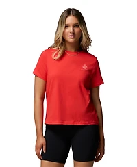 Columbia Women's Rolling Bend Graphic Short Sleeve Top