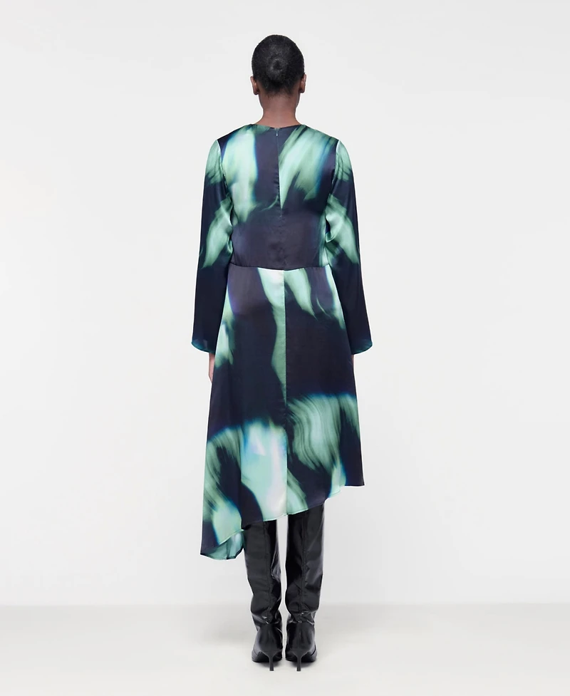 Leem Women's Printed Paneled Dress