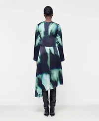 Leem Women's Printed Paneled Dress