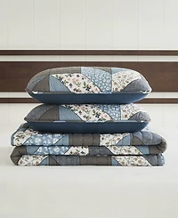 Lucky Brand Jianna Patchwork Reversible 3-Pc. Quilt Sets, Full/Queen
