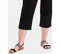 Style & Co Plus Size High-Rise Shaping Capri Pants, Macy's Exclusive