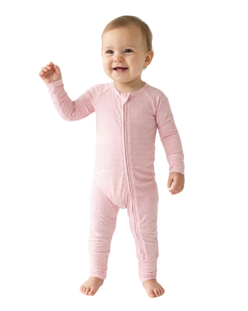 Motette Baby Girls Pink Symphony Bamboo Sleeper