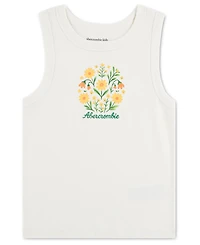 abercrombie kids Girls' Floral Sleeveless Tank Top