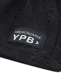 abercrombie kids Girls' Eyelet One-Shoulder Mini Dress