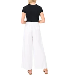 Vince Camuto Women's Wide Leg Tie Waist Pants