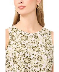 Vince Camuto Women's Printed Sleeveless Tank Top
