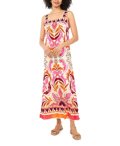 Vince Camuto Women's Smocked Back Maxi Dress