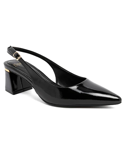 Jones New York Women's Fildy Block Heel Slingback Pumps