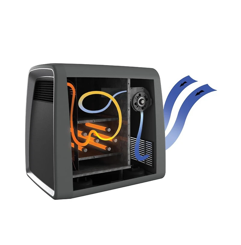 Lasko QB16103 Portable Electric 1500W Infrared Quartz Space Heater with Remote