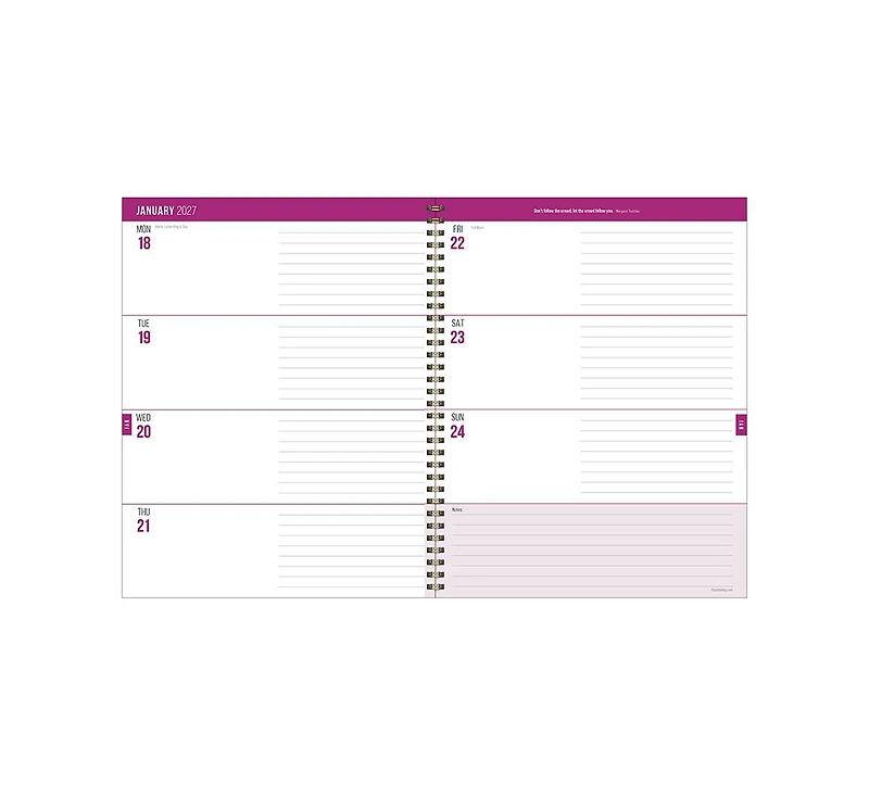 Tf Publishing Paper Goods July 2026 - June 2027 In the Jungle Large Weekly Monthly Planner