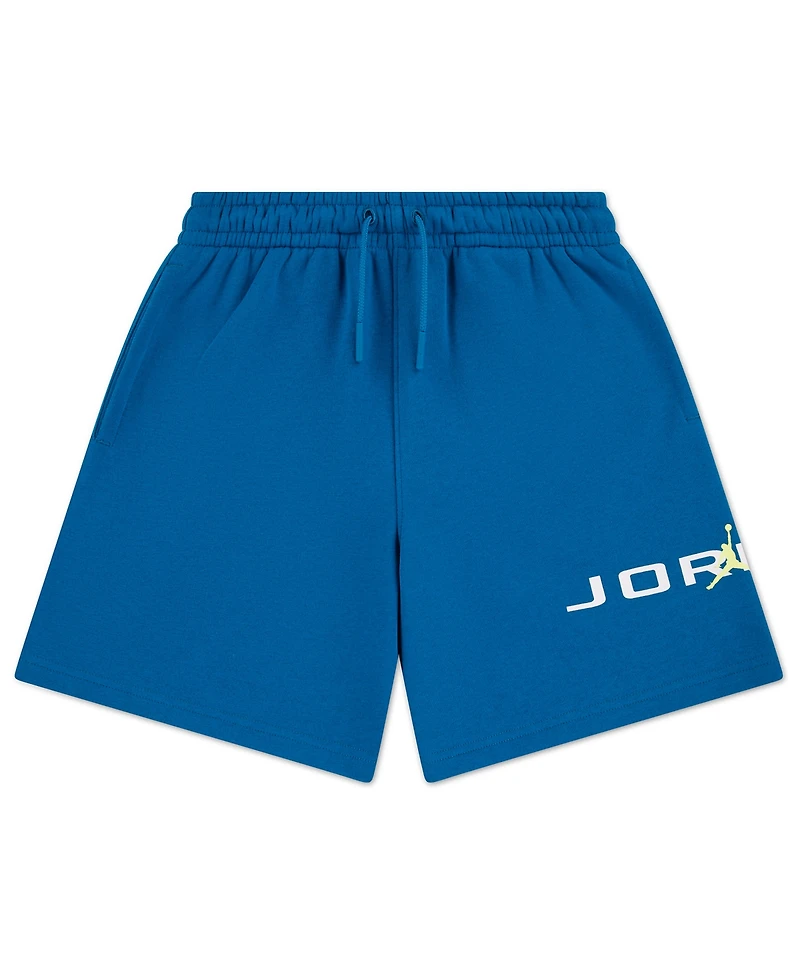 Jordan Boys' 8-18 Baseline Elastic Waist Fleece Shorts
