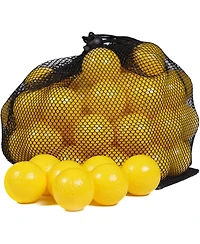 Furlihong Pack of 60 Ping Pong Size Baseball Training Balls 5 Inch Circumference Lightweight Plastic Practice Balls