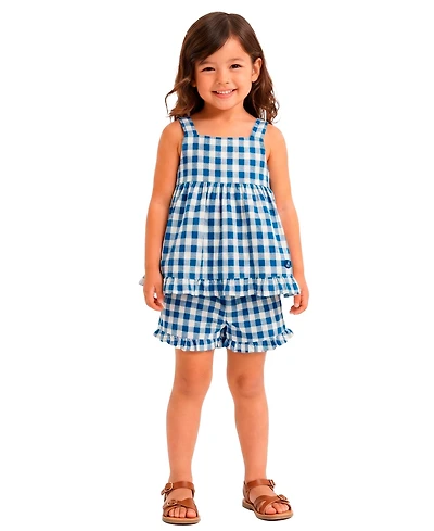 Sperry Baby Girls' Sleeveless Tank Top & Shorts, 2-Piece Set