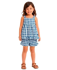 Sperry Baby Girls' Sleeveless Tank Top & Shorts, 2-Piece Set