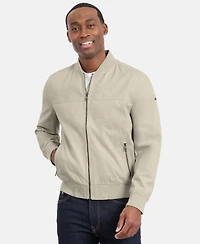 Tommy Hilfiger Men's Collared Bomber Jacket