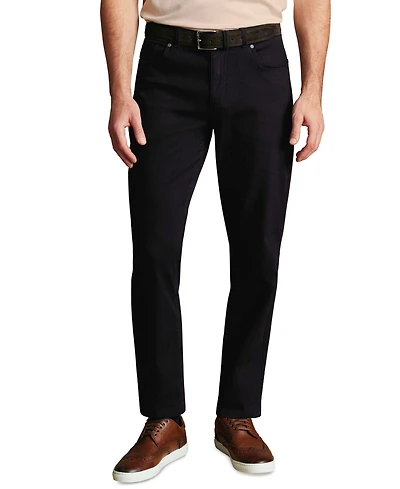 Charles Tyrwhitt Men's Slim-Fit Garment-Dyed Twill Jeans