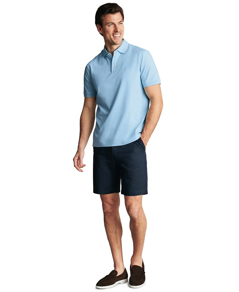 Charles Tyrwhitt Men's Lightweight Regular-Fit Shorts