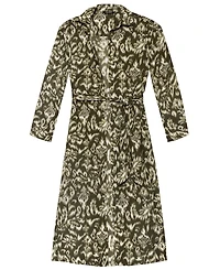 Lauren Ralph Women's Midi Shirt Dress Cover-Up