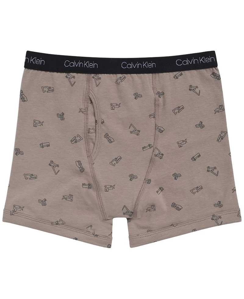 Calvin Klein Boys 6 Pack Boxer Brief