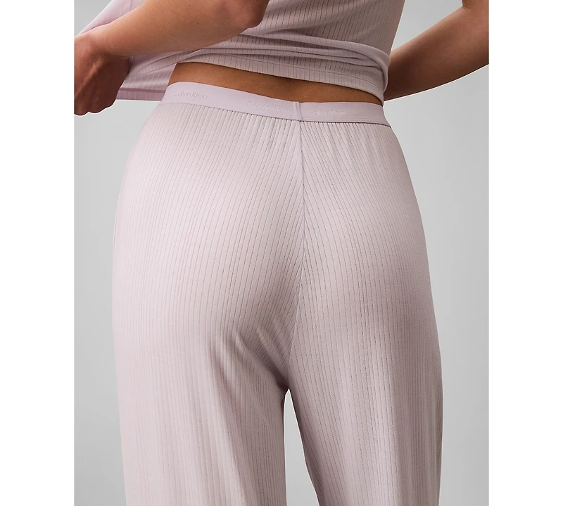 Calvin Klein Women's Wide-Leg Sleep Pajama Pants