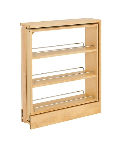 Rev-a-Shelf 6" Pullout Shelf Organizer Rack for Cabinet Base Insert, 438-bc-6C