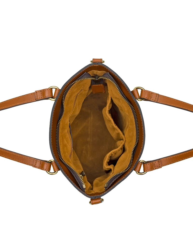 Patricia Nash Montella Small Basket Crossbody Bag