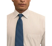B by Brooks Brothers Men's Striped Spread-Collar Dress Shirt