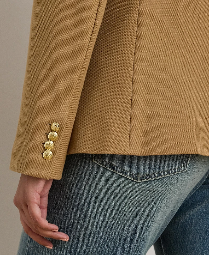 Lauren Ralph Plus Anfisa Bullion Jacquard Blazer