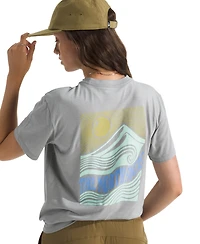 The North Face Women's Tri-Blend Mountain Escape Short-Sleeve T-Shirt