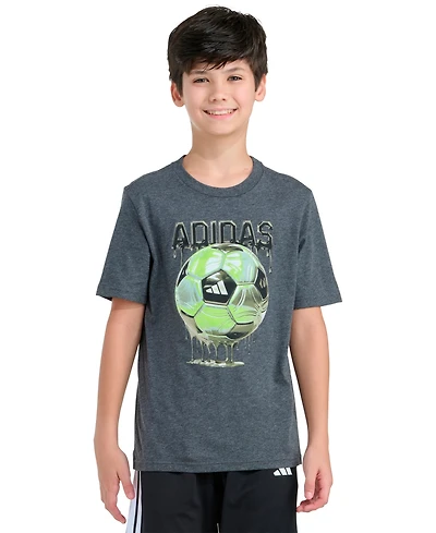 adidas Boys' 8-20 Short-Sleeve Soccer Drip T-Shirt