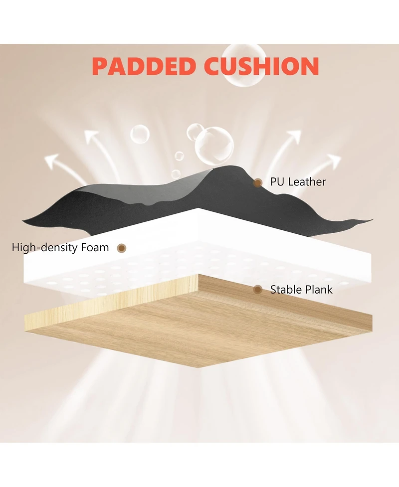 Homcom Massage Office Chair with Heat Reclining Function